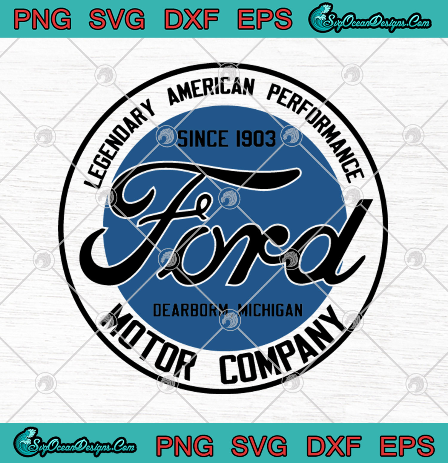 Legendary American Performance Ford Motor Company 1903 Dearborn