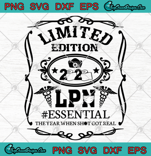 Limite Editon 2020 LPN Essential SVG