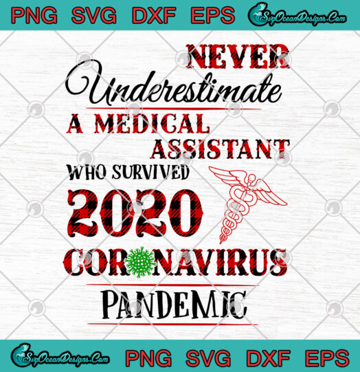 Never Underestimate A Medical Assistant Who Survived 2020 Coronavirus Pandemic svg