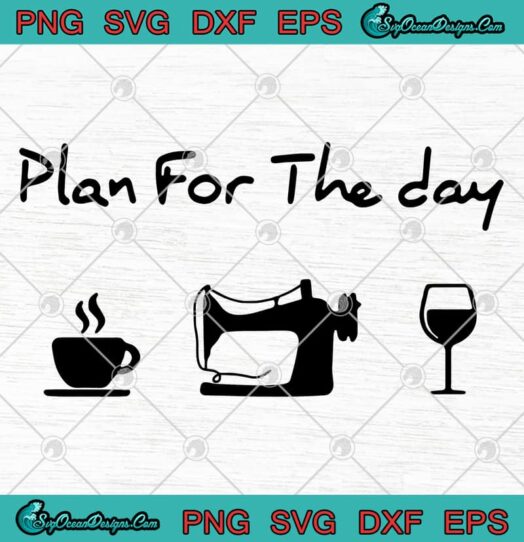 Plan For The Day Coffee Mask Maker And Wine
