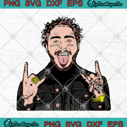 Post Malone SVG PNG Cutting file Cricut Silhouette Art