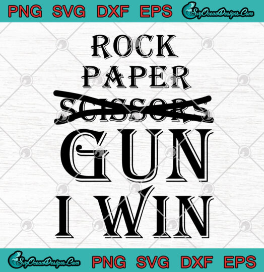 Rock Paper Scissors Gun I Win