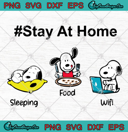 Stay At Home Sleeping Food Wifi