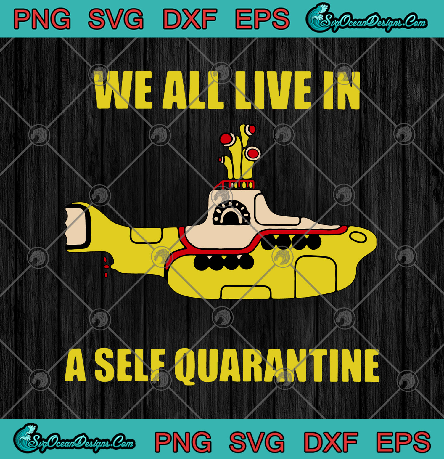 Download We All Live In A Self Quarantine SVG PNG DXF EPS - Covid ...