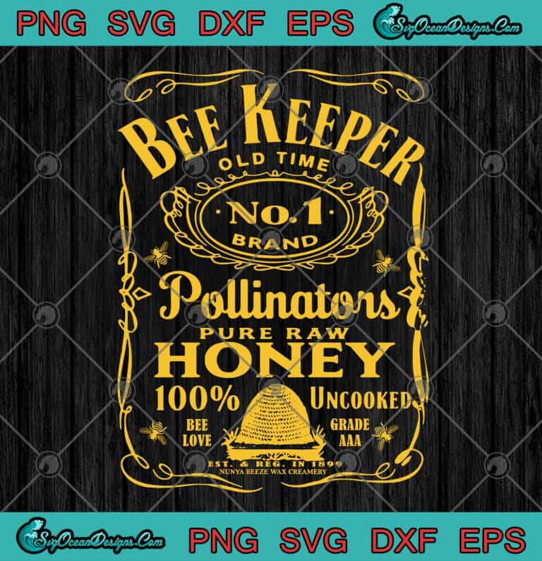 Bee Keeper Old Time No. 1 Brand Pollinators Pure Raw Honey