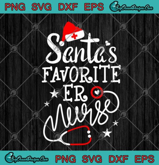 Santas Favorite ER Nurse
