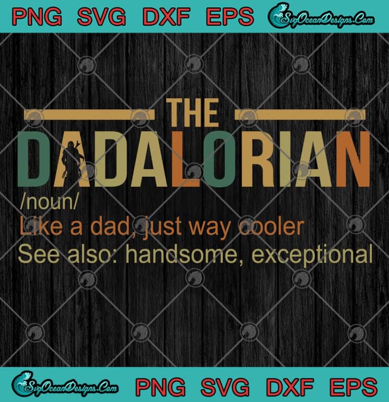 The Dadalorian svg