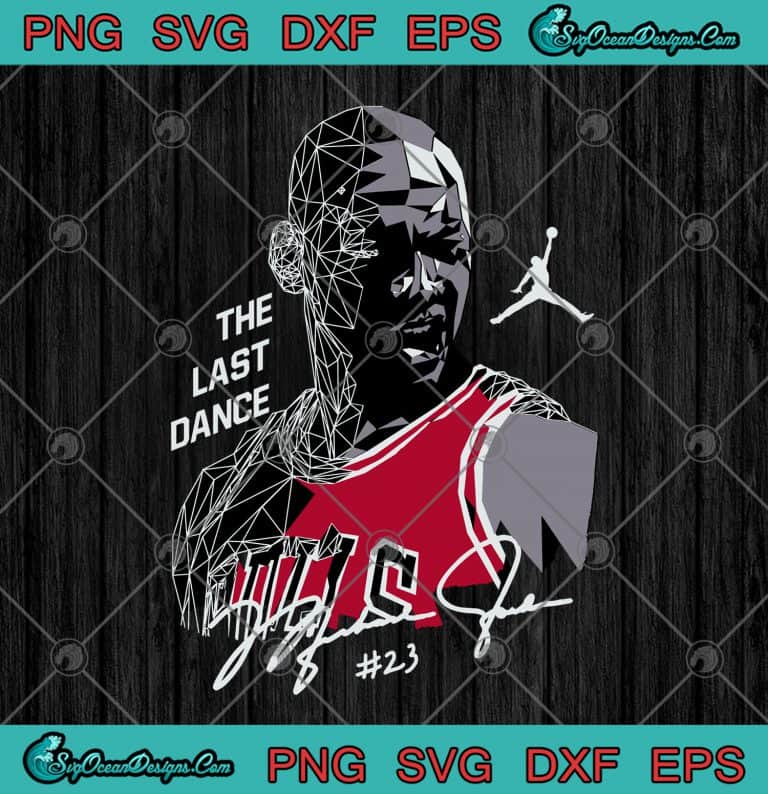 The Last Dance 23 Michael Jordan Chicago Bulls Signature