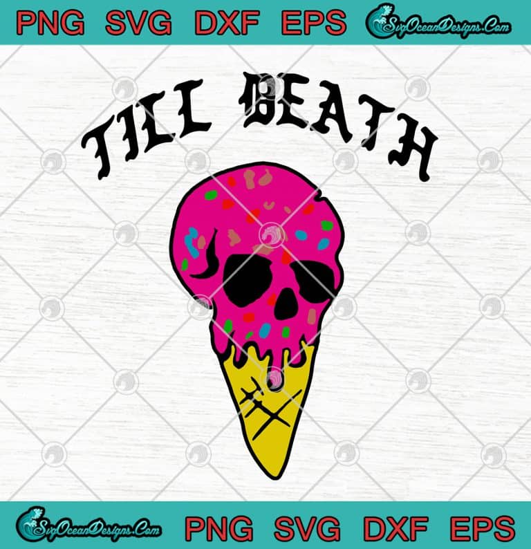 Till Death Ice Cream Skull