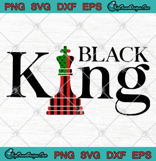 Black King Chess American Flag Happy Fathers Day