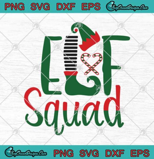 ELF Squad Funny Christmas Holiday