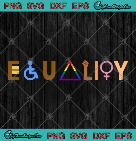Equality Symbol Disability LGBT Black Womens Right