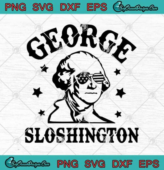 George Sloshington 4th July svg