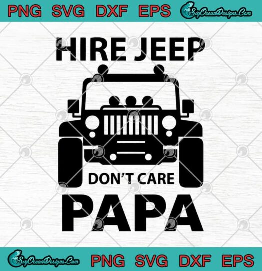 Hire Jeep Dont Care Papa