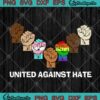 LGBT Juneteenth United Against Hate SVG PNG EPS DXF - Black Lives Matter SVG Cricut File Silhouette Art