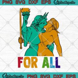 LGBT Liberty And Justice For All LGBT Pride SVG PNG EPS DXF - LGBT SVG, LGBT Pride SVG Cricut File Silhouette Art