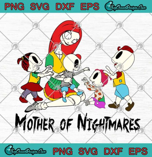 Mother Of Nightmares Two Boys And Two Girls svg