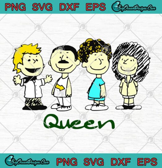 Queen Band Peanuts Snoopy And Friends