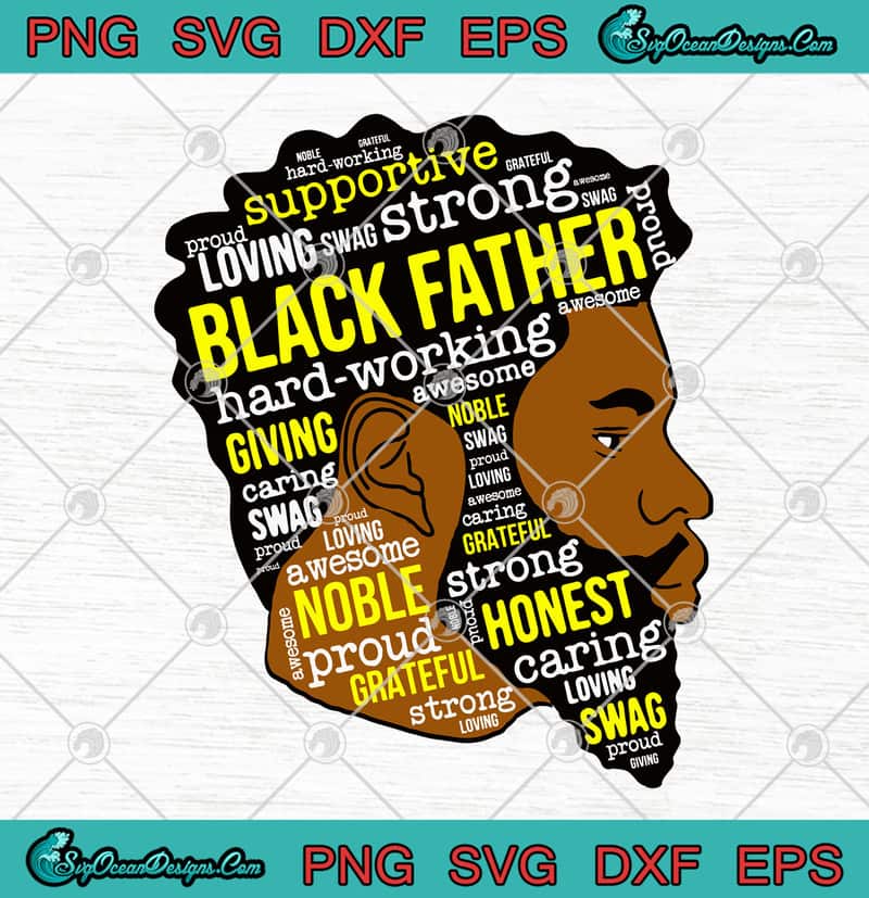 Free Free 241 Cricut Vinyl Black Father Svg SVG PNG EPS DXF File