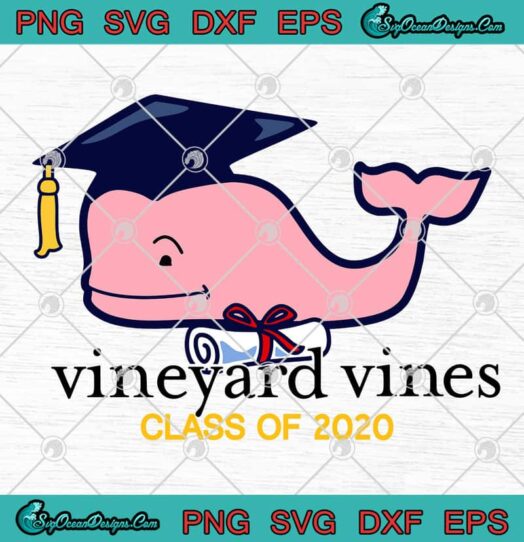 Vineyard Vines Class Of 2020 svg