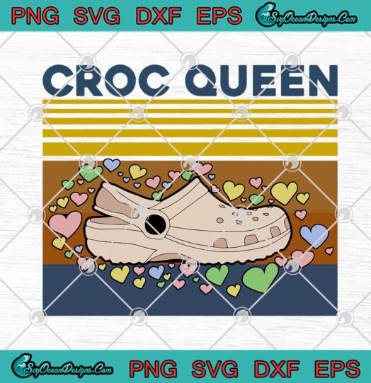 Croc Queen Funny Croc Girl Summer