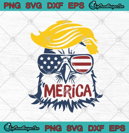 Donald Trump Eagle Merica American Flag Glasses 4th Of July