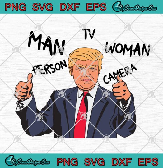 Donald Trump Person Woman Man Camera TV