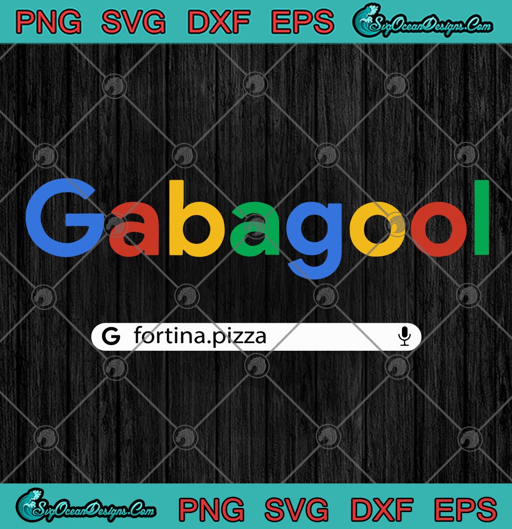 Gabagool Fortina Pizza Italian Capicola Fortina Pizza Funny Italian Slang  SVG PNG EPS DXF - Gabagool SVG Cricut File Silhouette Art