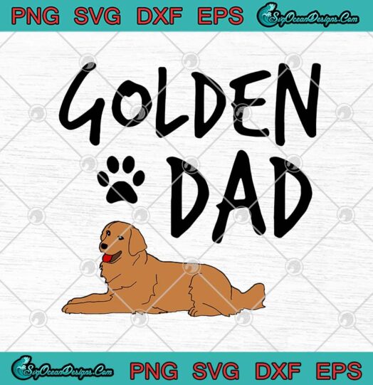 Golden Dad Golden Retriever
