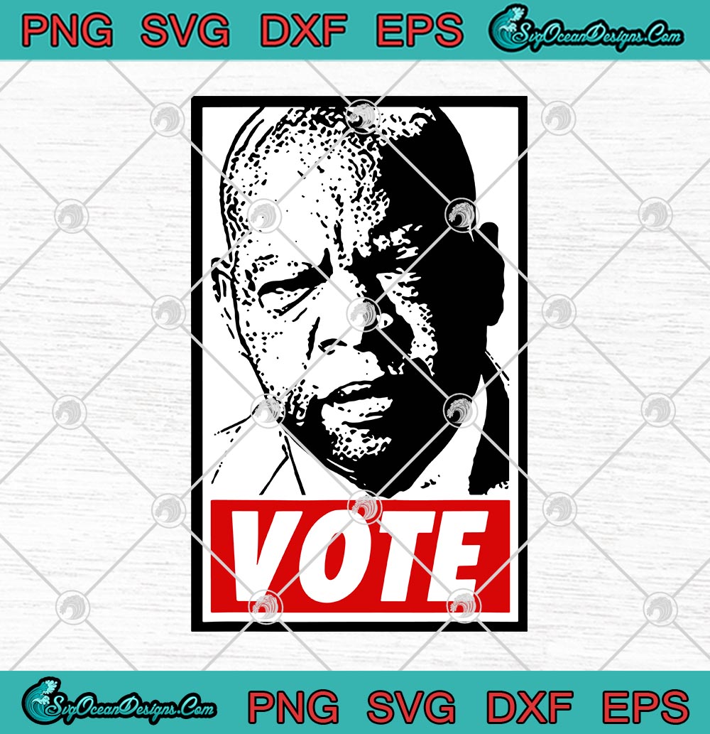 Download John Lewis Vote Election Campaign Promotional Svg Png Eps Dxf John Lewis Cricut File Silhouette Art Designs Digital Download