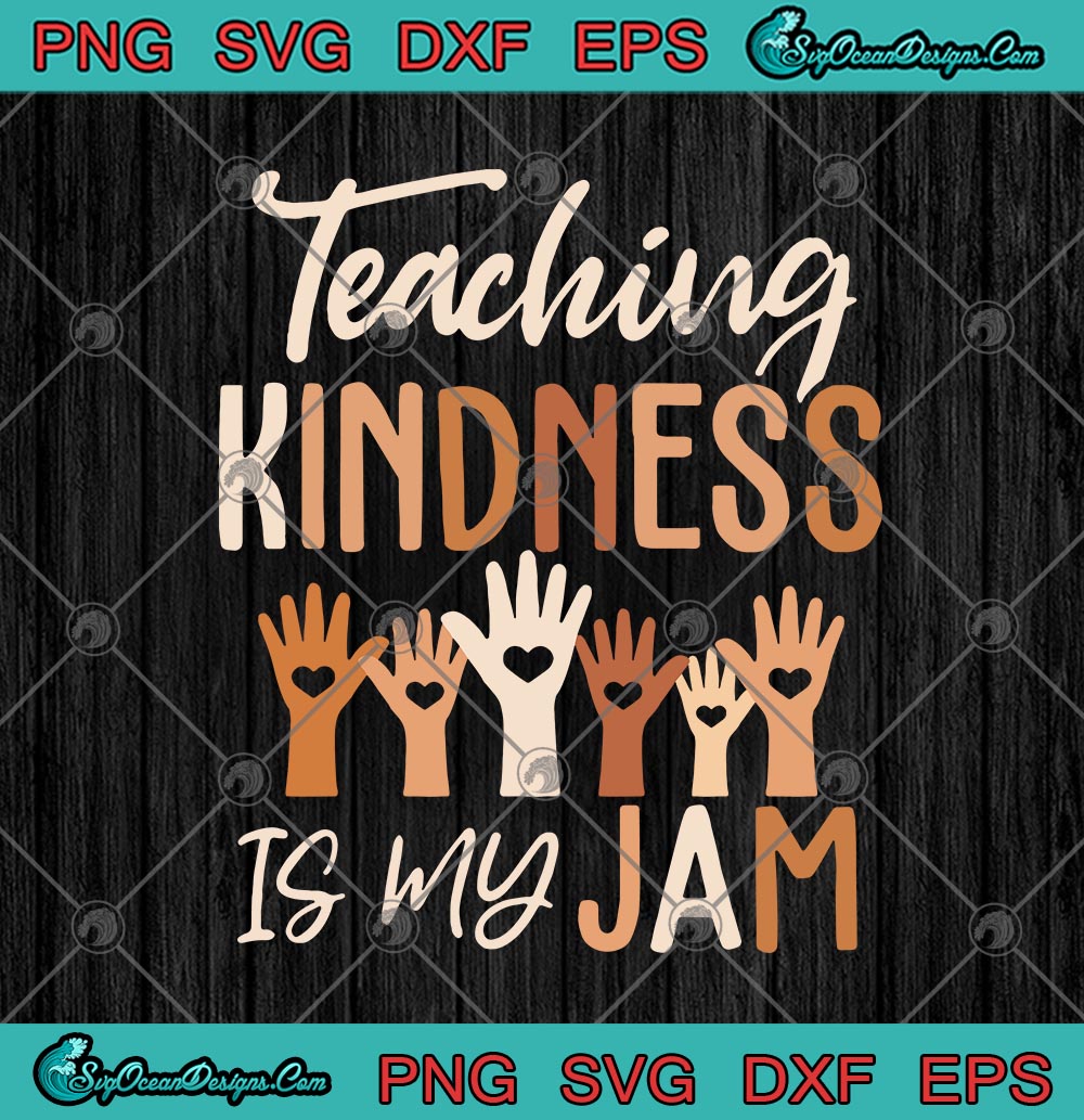 Juneteenth Teaching Kindness Is My Jam Heart Pride Black ...