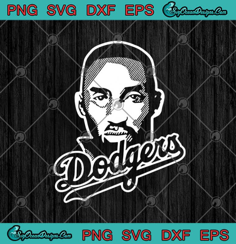 Los Angeles Kobe Dodgers SVG PNG EPS DXF Cricut File Silhouette Art