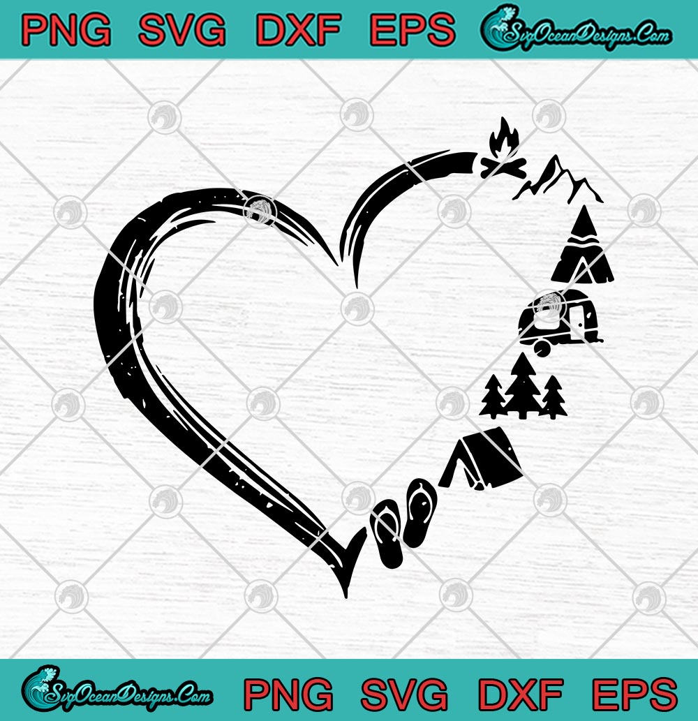 Free Free Camping Heart Svg 500 SVG PNG EPS DXF File