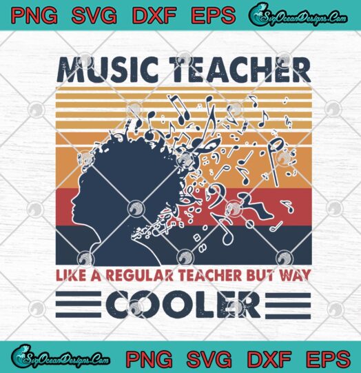 Music Teacher Like A Regular Teacher But Way Cooler