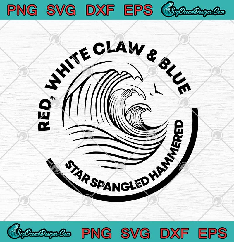 Download Red White Claw And Blue Star Spangled Hammered Fourth Of ...