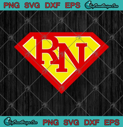 Super Nurse RN Registered Nurse Superman Superhero