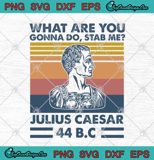 What Are You Gonna Do Stab Me Julius Caesar 44B.C