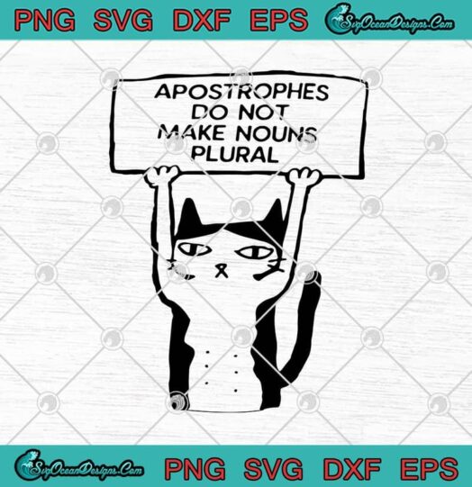 Cat Apostrophes Do Not Make Nouns Plural