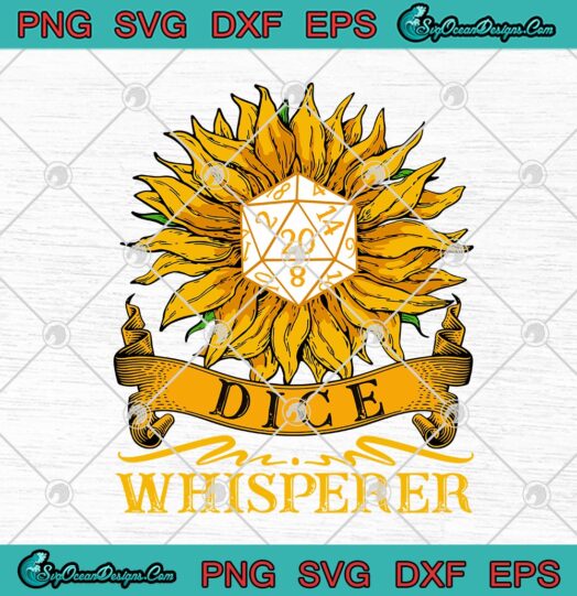Dice Whisperer Sunflower Dungeons And Dragons D20