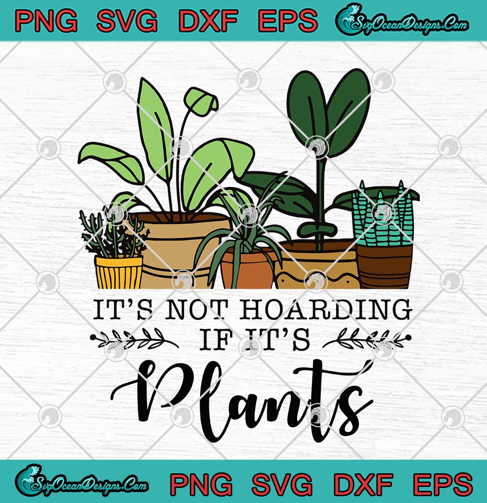 Targa In Metallo Vintage 20x30 Cm – It's Not Hoarding If It's Plants, Decorazione Da Parete Per Giardino, Bar, Casa