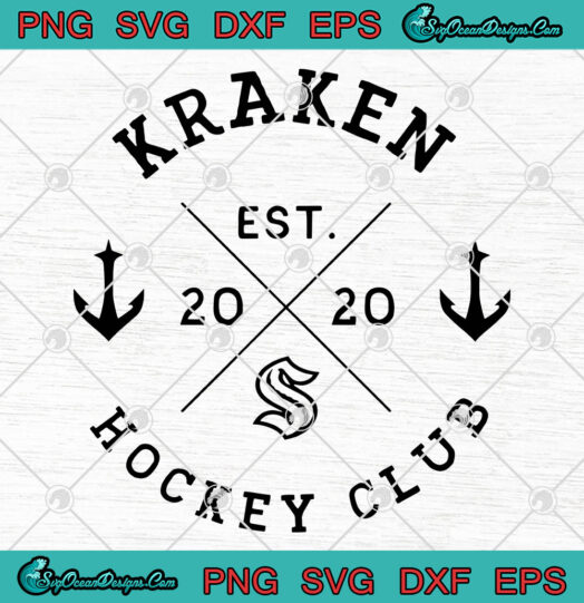 Kraken Hockey Club svg