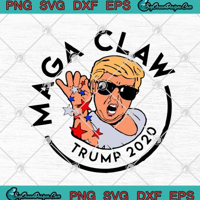 Maga Claw Trump 2020 Funny Trump MAGA Election 2020 America SVG PNG EPS ...