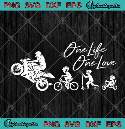 One Life One Love Funny Motorcycle Biker