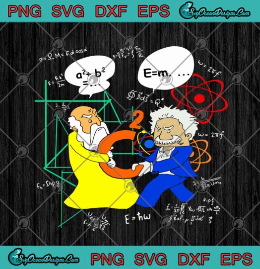 Pythagoras And Albert Einstein