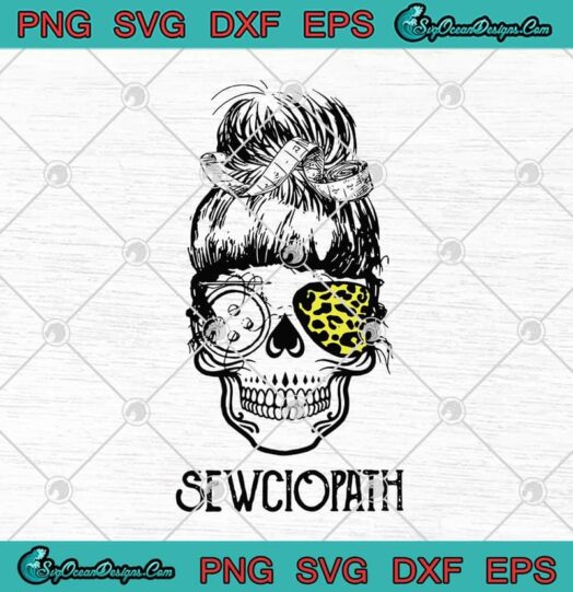 Sewing Sewciopath Skull Girl