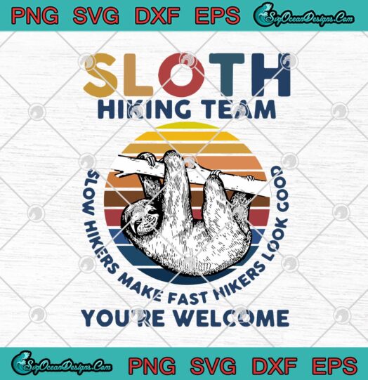 Sloth Hiking Team Slow Hikers