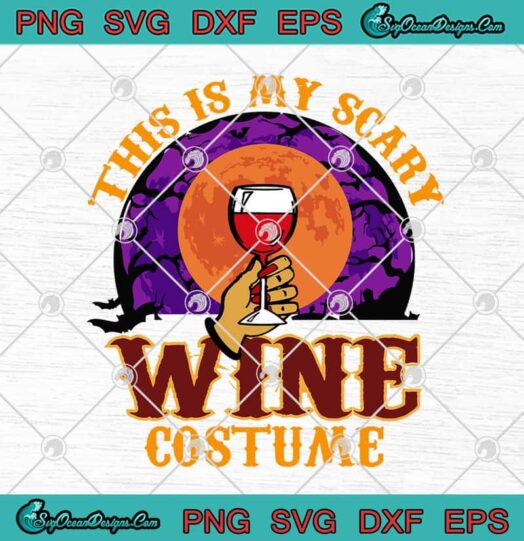 This Is My Scary Wine Costume
