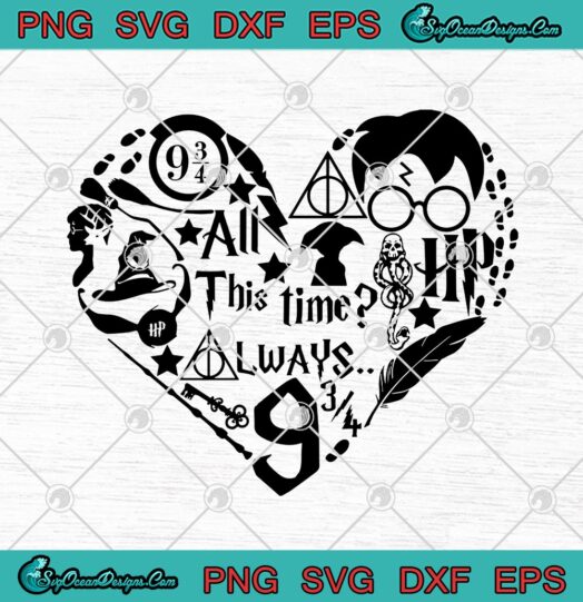 Harry Potter All This Time Always Heart Symbol