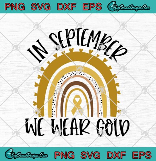 In September We Wear Gold