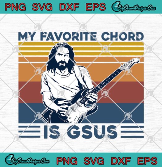 Jesus Guitar My Favorite Chord Is Gsus